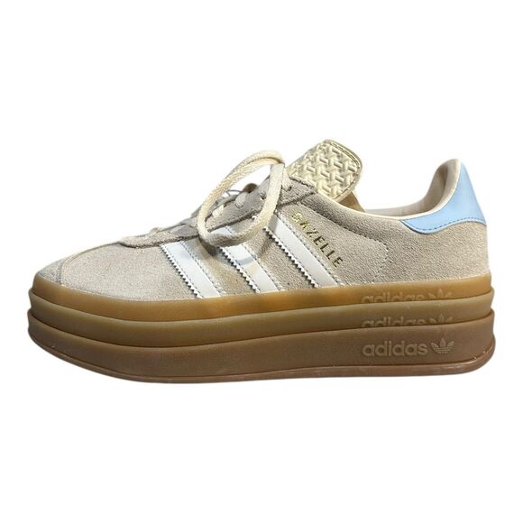 Adidas Gazelle Bold Wonder White Clear Sky Size 5.5 JH5540 - Picture 3 of 6